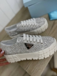 Кеды женские  Prada Артикул LUX-85267. Вид 4