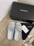 Шлепанцы  Chanel Артикул LUX-85426. Вид 1