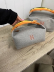 Косметичка 21 см Hermes Артикул LUX-85687. Вид 1