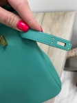 Сумка женская Birkin Vert jade color 25 cm Hermes Артикул LUX-85953. Вид 4
