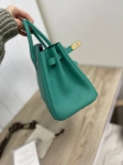 Сумка женская Birkin Vert jade color 25 cm Hermes Артикул LUX-85953. Вид 5