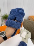 Меховые тапочки Hermes Артикул LUX-86100. Вид 3