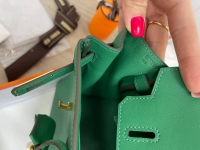 Сумка женская   Birkin , 25, GHW  swift leather Hermes Артикул LUX-86835. Вид 5
