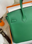 Сумка женская   Birkin , 25, GHW  swift leather Hermes Артикул LUX-86835. Вид 9