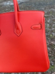 Сумка женская Birkin, 25 cm, swift leather Hermes Артикул LUX-87171. Вид 4