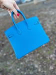 Сумка женская Birkin, 25, PHW Hermes Артикул LUX-87172. Вид 2