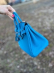 Сумка женская Birkin, 25, PHW Hermes Артикул LUX-87172. Вид 3