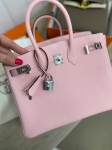 Сумка женская Birkin 25, PHW Togo  Hermes Артикул LUX-87406. Вид 3