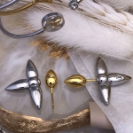Серьги  Артикул LUX-88232. Вид 2