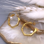 Серьги  Celine Артикул LUX-88569. Вид 1