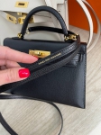 Сумка женская Kelly mini GHW, Chevre Hermes Артикул LUX-89317. Вид 5