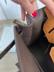 Сумка женская  Birkin Ostrich GHW, 30 cm, GHW Hermes Артикул LUX-90304. Вид 3