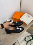 Туфли  Hermes Артикул LUX-90342. Вид 1