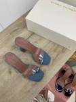 Босоножки Amina Muaddi Артикул LUX-90835. Вид 3