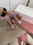 Мюли Amina Muaddi Артикул LUX-90964. Вид 3