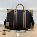 Сумка дорожная 50х37х23см Gucci Артикул LUX-91061. Вид 4