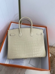 Сумка женская BIRKIN Croc 35см Hermes Артикул LUX-91075. Вид 3