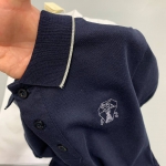 Поло  Brunello Cucinelli Артикул LUX-92275. Вид 3