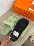 Меховые тапочки Hermes Артикул LUX-93252. Вид 2