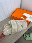 Меховые тапочки Hermes Артикул LUX-93251. Вид 3