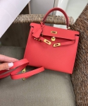 Сумка женская  Kelly, 25 Epsom Hermes Артикул LUX-93724. Вид 1