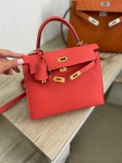 Сумка женская  Kelly, 25 Epsom Hermes Артикул LUX-93724. Вид 2