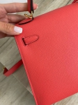 Сумка женская  Kelly, 25 Epsom Hermes Артикул LUX-93724. Вид 6