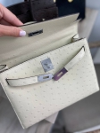  Cумка женская Kelly , 28 cm Ostrich PHW Hermes Артикул LUX-93727. Вид 2