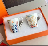 Пара кружек Hermes Артикул LUX-93885. Вид 1