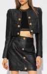 Кожаный костюм  Balmain Артикул LUX-94154. Вид 1