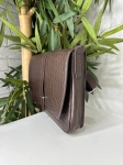 Мессенджер  из натуральной кожи крокодила Hermes Артикул LUX-95054. Вид 3