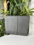 Мессенджер  из натуральной кожи крокодила Hermes Артикул LUX-95055. Вид 1