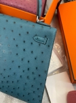 Сумка женская  Kelly, 25 cm Ostrich PHW Hermes Артикул LUX-95424. Вид 6