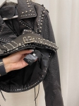 Кожаная куртка Balmain Артикул LUX-95549. Вид 4
