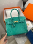 Сумка женская  Birkin , Crocodile, 30 cm Hermes Артикул LUX-95791. Вид 2