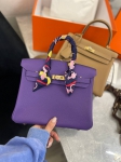 Сумка женская  Birkin 25, PHW Togo  Hermes Артикул LUX-95792. Вид 1