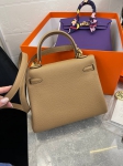 Сумка женская Kelly 25, GHW Togo  Hermes Артикул LUX-95803. Вид 6
