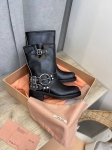 Ботинки  Miu Miu Артикул LUX-95805. Вид 1