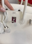 Сумка женская  Birkin 25, PHW Togo Hermes Артикул LUX-95941. Вид 2