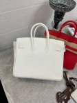 Сумка женская  Birkin 25, PHW Togo Hermes Артикул LUX-95941. Вид 5