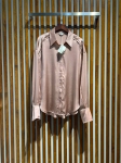 Шелковая рубашка Brunello Cucinelli Артикул LUX-95978. Вид 1