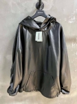 Кожаный анорак Balenciaga Артикул LUX-96109. Вид 1