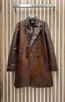 Кожаный плащ Loro Piana Артикул LUX-96223. Вид 3