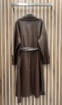 Кожаный плащ Jil Sander Артикул LUX-96965. Вид 2