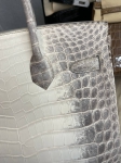 Сумка женская Himalaya Birkin, 30 cm, PHW Hermes Артикул LUX-97156. Вид 11