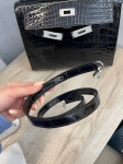 Сумка женская Kelly,28 cm  Crocodile Niloticus Lisse Hermes Артикул LUX-97157. Вид 3
