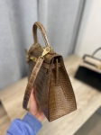 Сумка женская Kelly, 25 cm, GHW Crocodile Niloticus Lisse Hermes Артикул LUX-97197. Вид 7