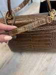 Сумка женская Kelly, 25 cm, GHW Crocodile Niloticus Lisse Hermes Артикул LUX-97197. Вид 10