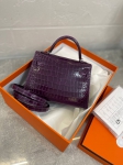 Сумка женская  Kelly mini, PHW NILOTICUS LISSE Hermes Артикул LUX-97523. Вид 7