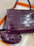 Сумка женская  Kelly mini, PHW NILOTICUS LISSE Hermes Артикул LUX-97523. Вид 8